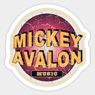 Mickey Avalon design text 25 Sticker